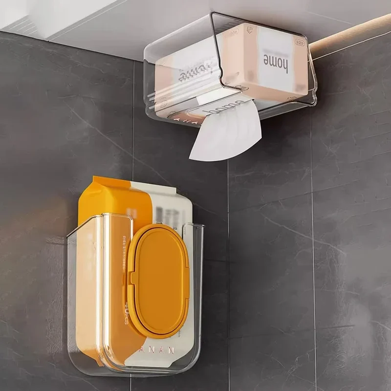 Boîte murale pour mouchoirs et lingettes