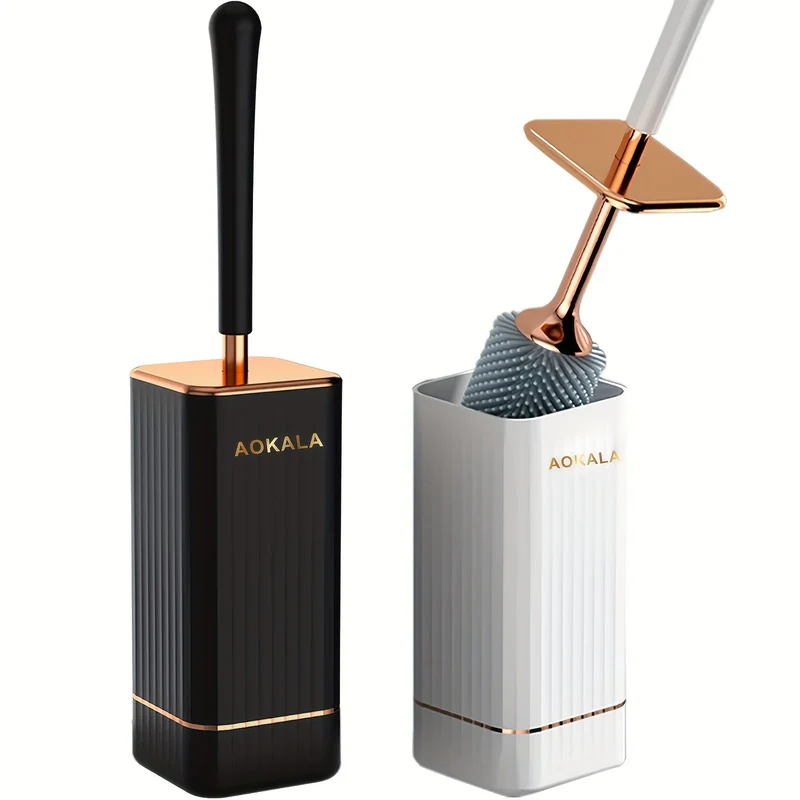 Brosse WC en silicone à séchage rapide