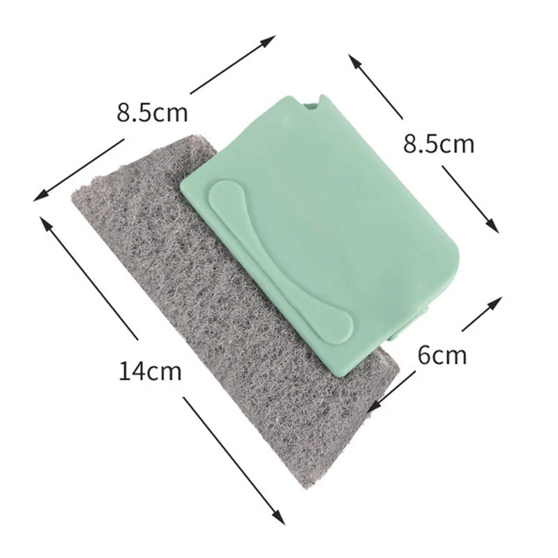 Brosse pour rails de fenêtres et recoins