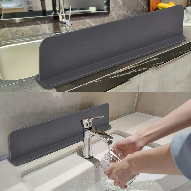 Barrière anti-éclaboussures pour évier