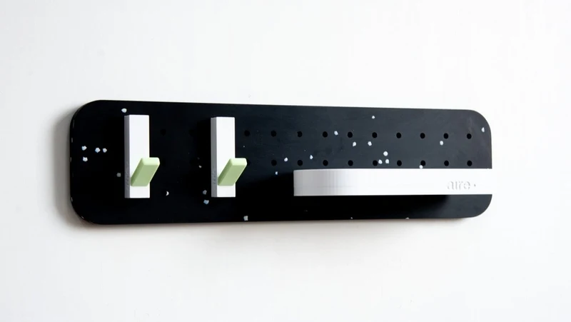 Pegboard Polygood plastique 100% recyclé – panneau perforé mural écologique