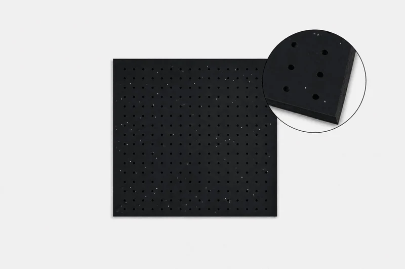 Pegboard Polygood plastique 100% recyclé – panneau perforé mural écologique