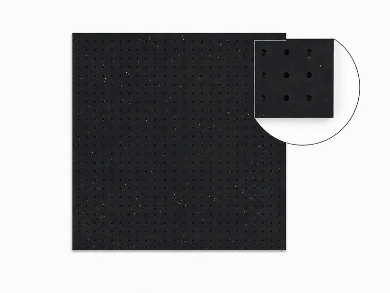 Pegboard Polygood plastique 100% recyclé – panneau perforé mural écologique