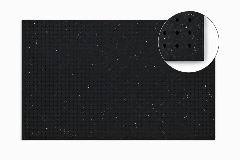Pegboard Polygood plastique 100% recyclé – panneau perforé mural écologique