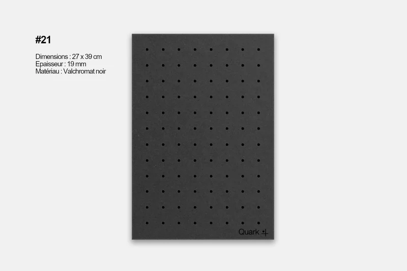 Pegboard en bois – panneau perforé mural (fin de série)
