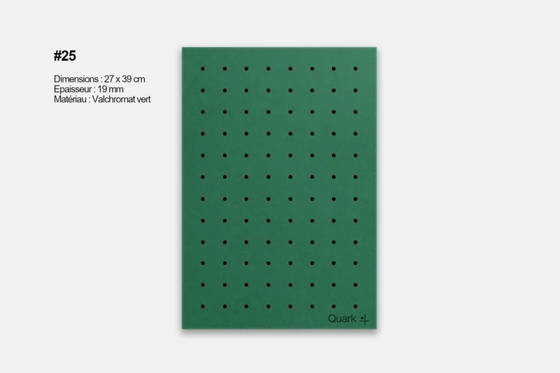 Pegboard en bois – panneau perforé mural (fin de série)