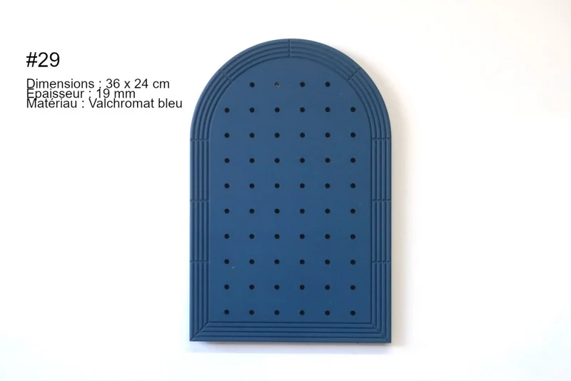 Pegboard en bois – panneau perforé mural (fin de série)