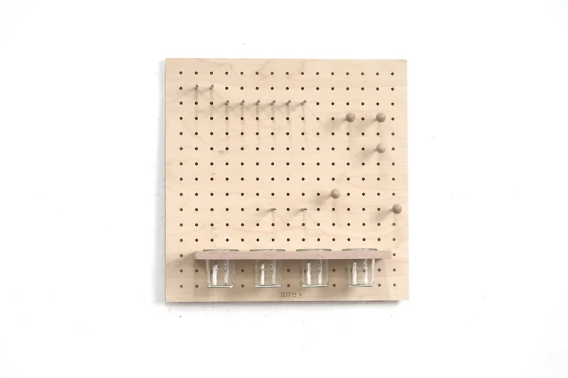 Pegboard cadeau de Noël Bricoleur – panneau perforé mural + accessoires atelier