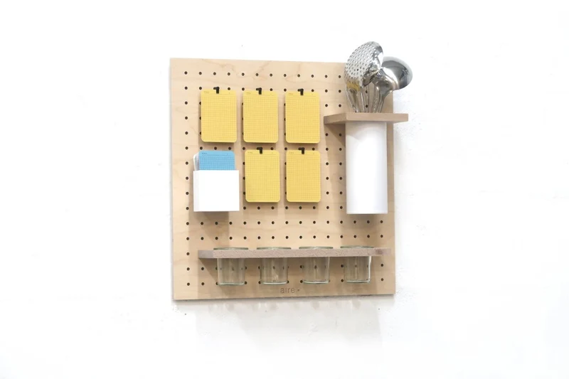 Pegboard cadeau de Noël Cuisine – panneau perforé mural + accessoires cuisine