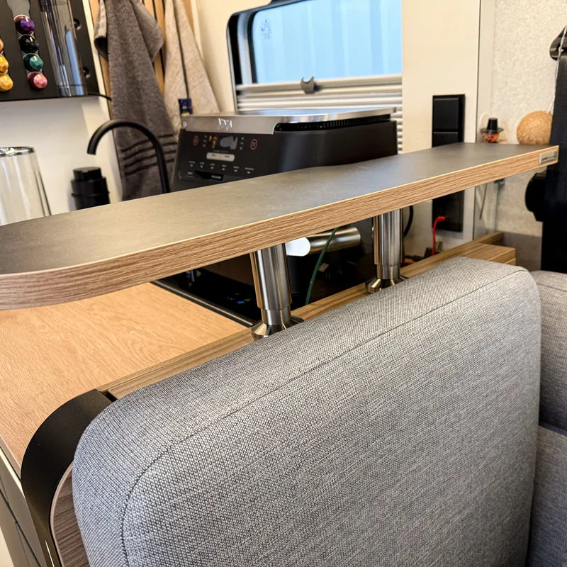 Plateau de rangement pour Mooveo à partir de 2026 avec découpe pour le couvercle de la cuisinière