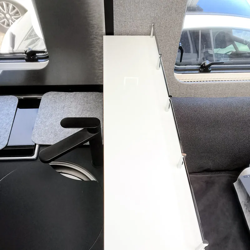 Tablette de rangement en deux parties pour Hymer à partir de l'année-modèle 2026