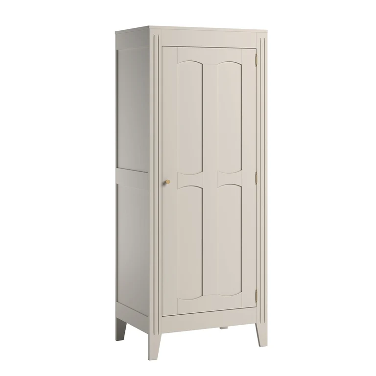 Lit évolutif 70x140 et armoire 1 porte Vox Milenne Cachemire