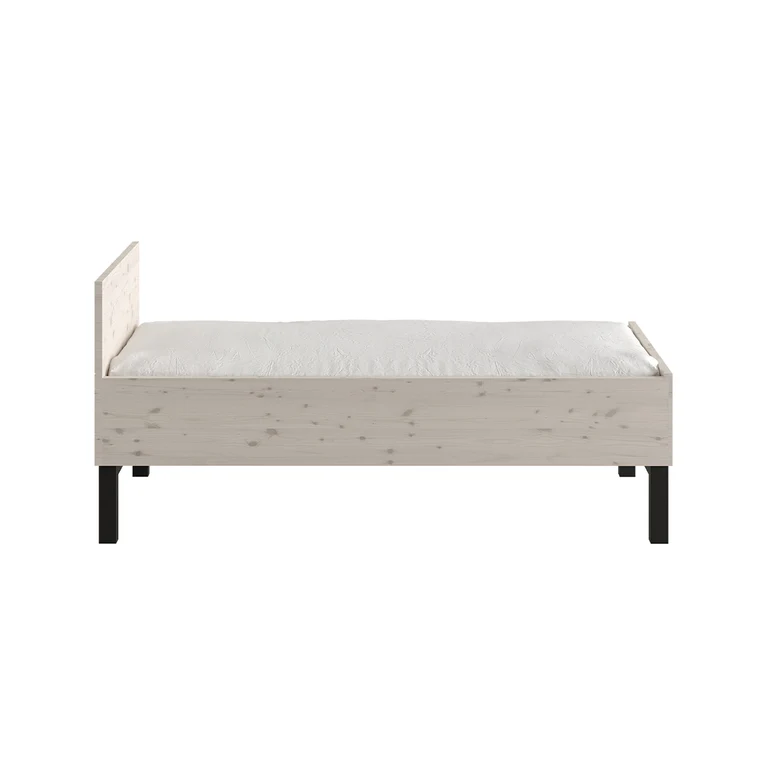 Lit évolutif 70x140 Pinio Country Bois blanchi