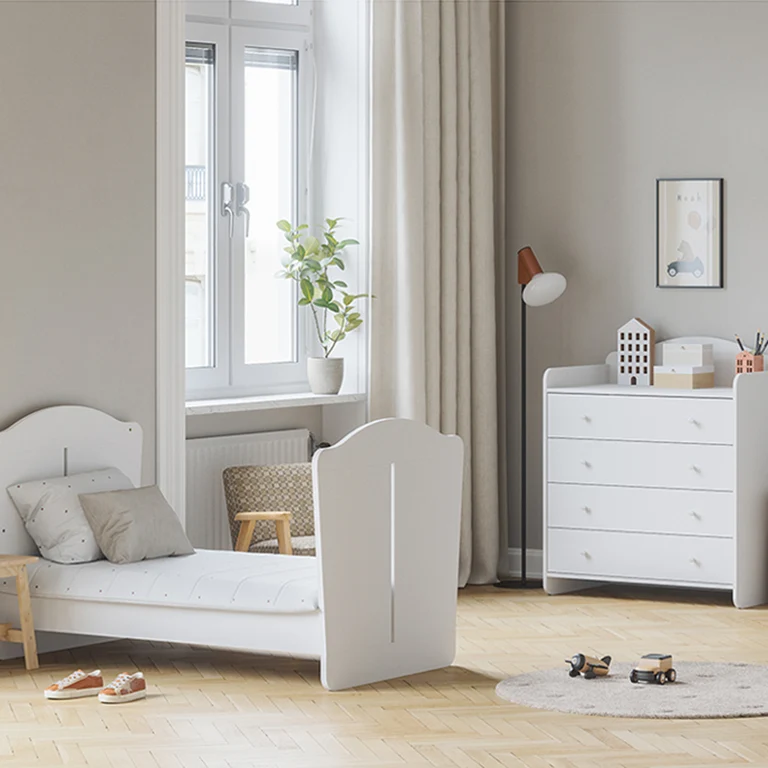 Lit évolutif 70x140 Vox Megeve Blanc