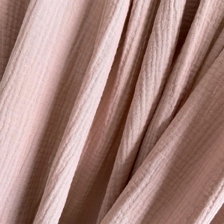 Ciel de lit en mousseline pour 90x190 Rose clair
