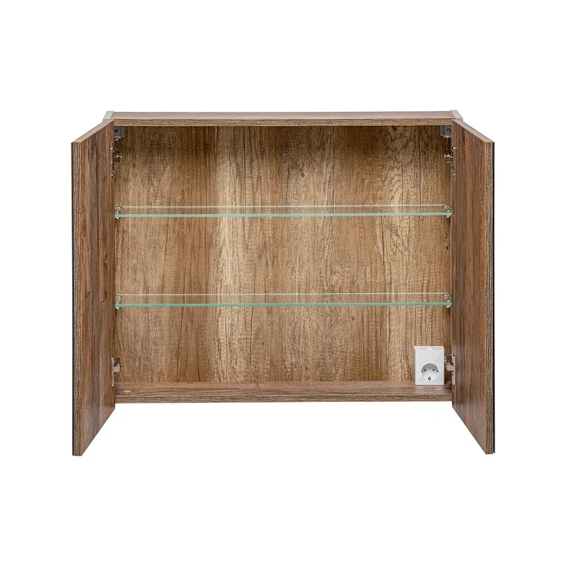 Miroir armoire murale 80cm Éros Taupe