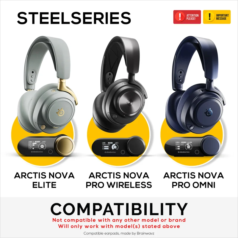 Support de fixation sous le casque et la manette de jeu pour SteelSeries Arctis Nova Pro Wireless, Nova Elite et Pro Omni + station de base