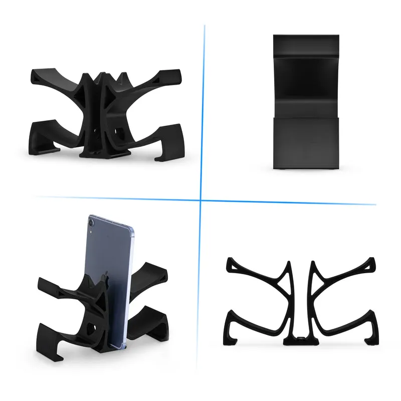 Support de manette de jeu de bureau - Peut contenir 4 manettes, support de manette de jeu pour PS5, Xbox, PlayStation, Nintendo, Legacy, Retro et plus