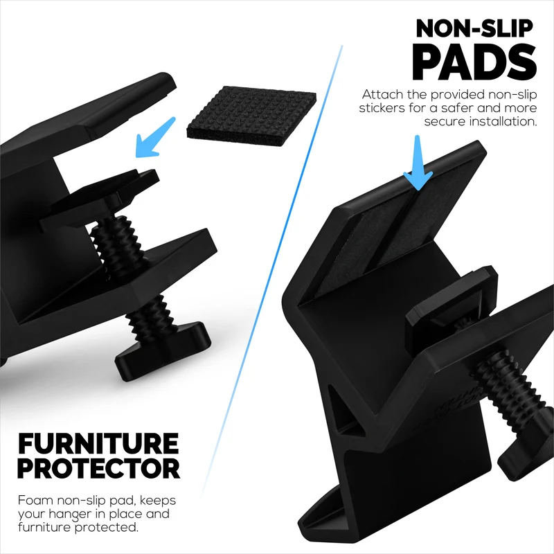 Support de contrôleur de jeu de bureau avec pince réglable, conception universelle pour XBOX, PS5, PS4, PC, Steelseries, Steam