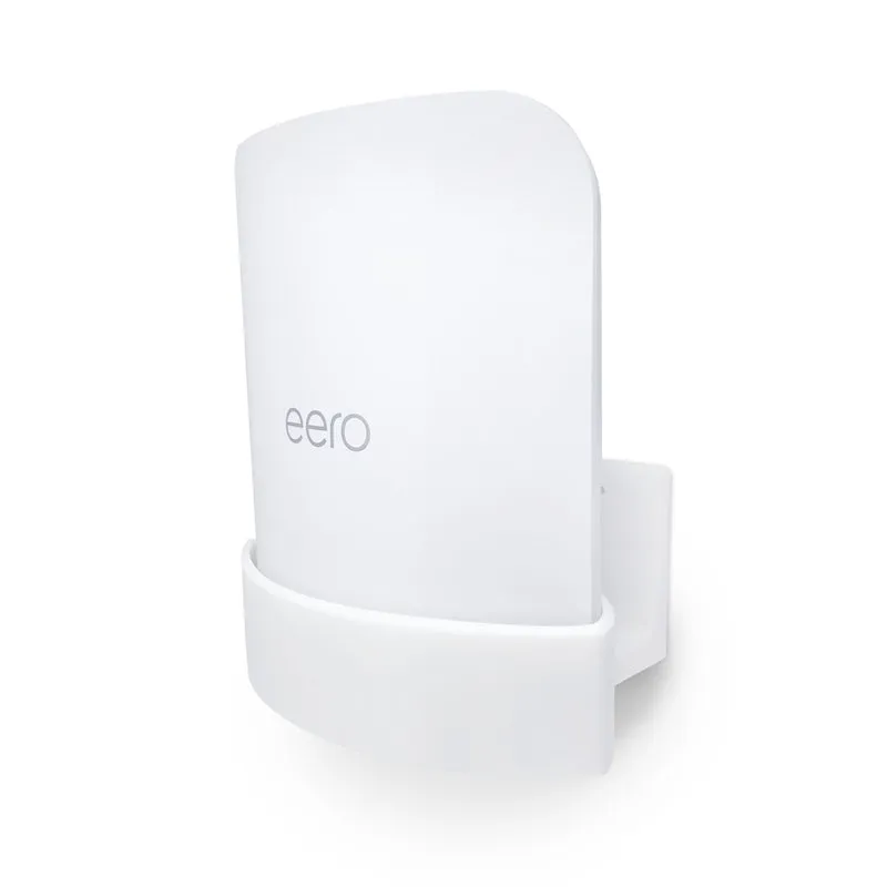 Support mural sans vis pour routeur WiFi EERO Max 7, support facile à installer, adhésif et à visser, augmente la portée et réduit l'encombrement
