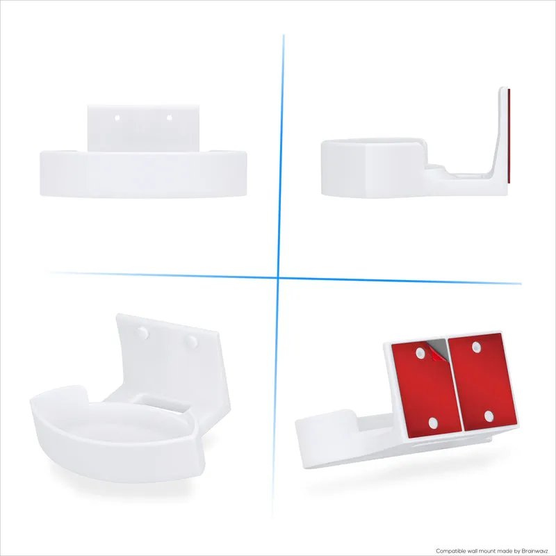 Support mural sans vis pour routeur WiFi EERO Max 7, support facile à installer, adhésif et à visser, augmente la portée et réduit l'encombrement