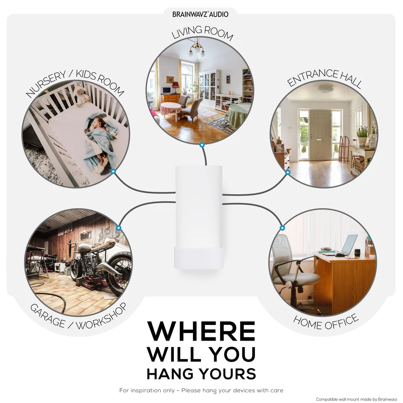 Support mural sans vis pour routeur maillé Wifi Linksys Velop Pro 6E (AXE5400), support facile à installer, option de montage adhésif et à vis