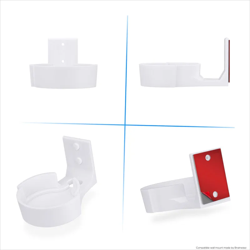 Support mural adhésif pour routeur maillé WiFi TP Link Deco X90, X95 et XE200, support facile à installer, adhésif puissant et à visser, augmente la portée