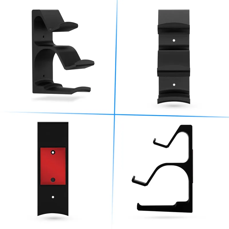 The Behemoth - Support mural pour manette de jeu et casque double - Conçu pour toutes les manettes de jeu et casques