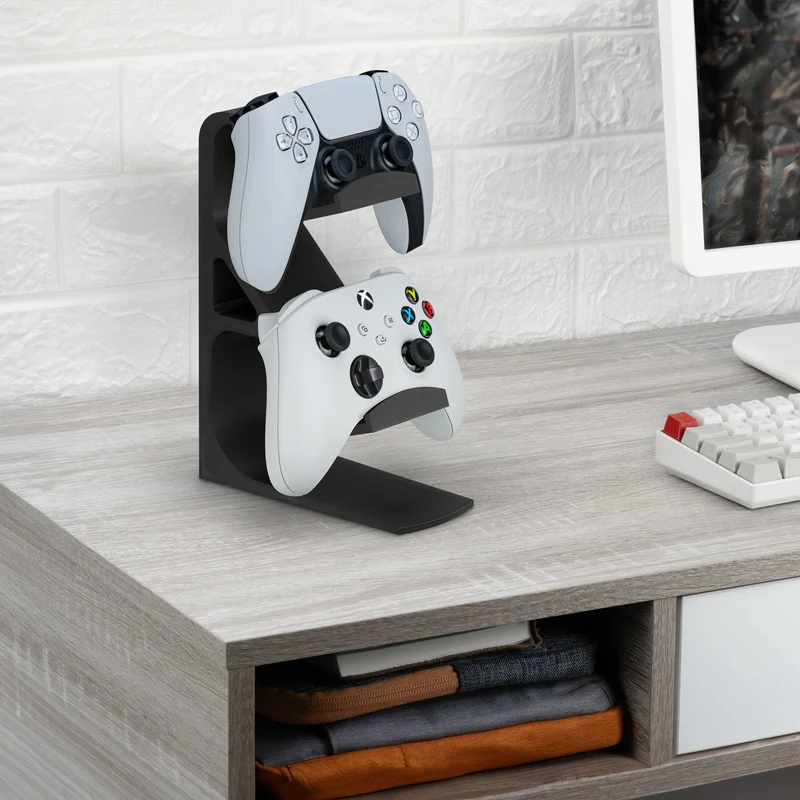 The Wraith - Support pour manette de jeu double pour bureau - Conception universelle pour toutes les manettes de jeu