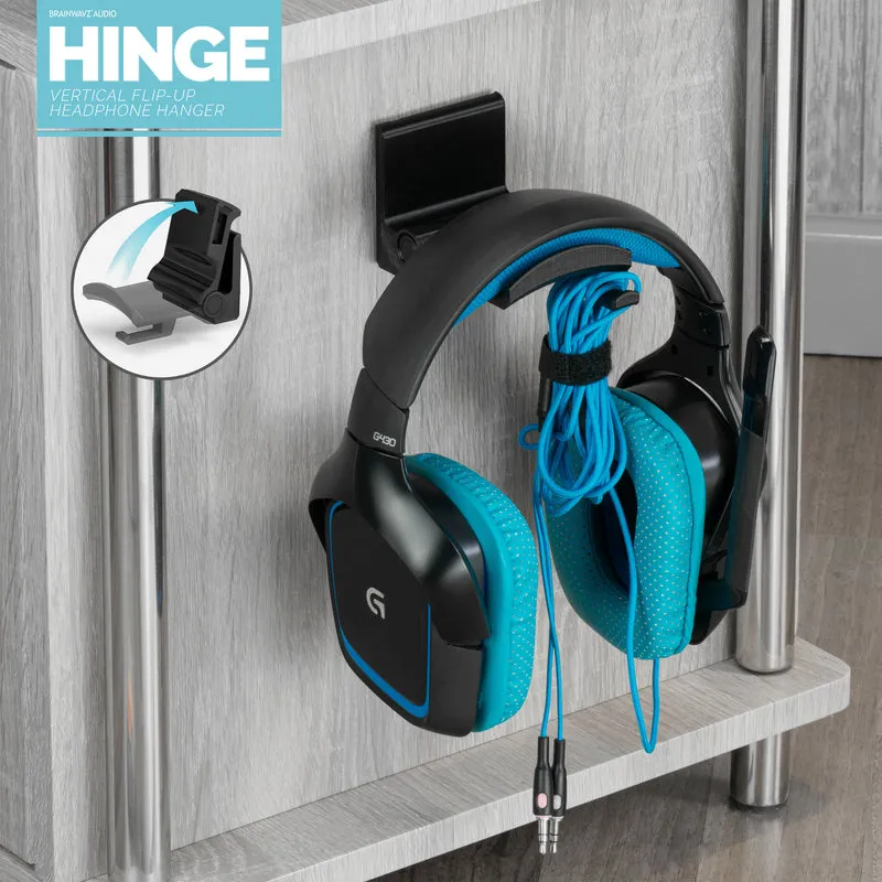 Hinge - Support de support de suspension pour casque mural pliable