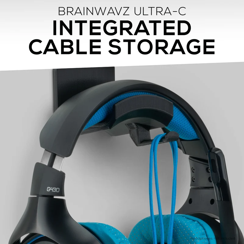 Ultra-C : Support de suspension pour casque avec crochet de câble