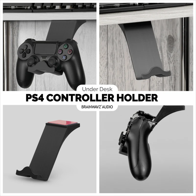 Support de support pour manette de jeu sous le bureau – Pour manettes PlayStation PS4