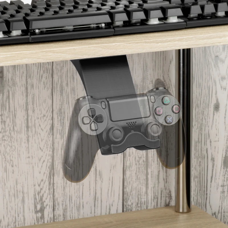 Support de support pour manette de jeu sous le bureau – Pour manettes PlayStation PS4