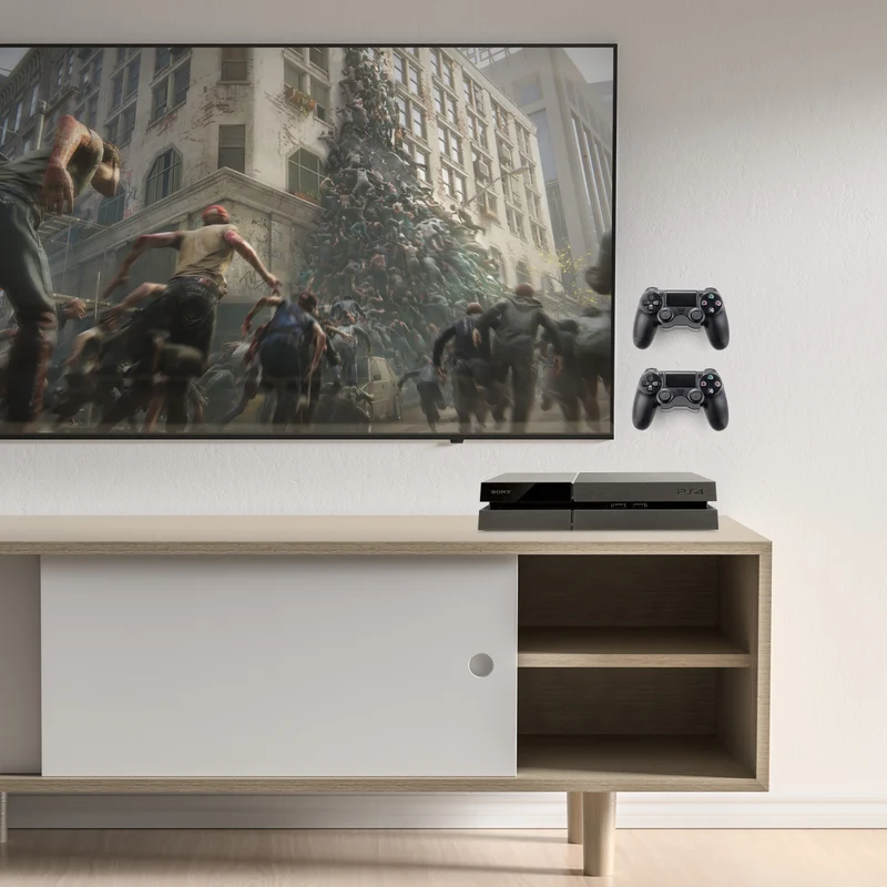 Support mural pour manette de jeu PlayStation PS4 - Lot de 2