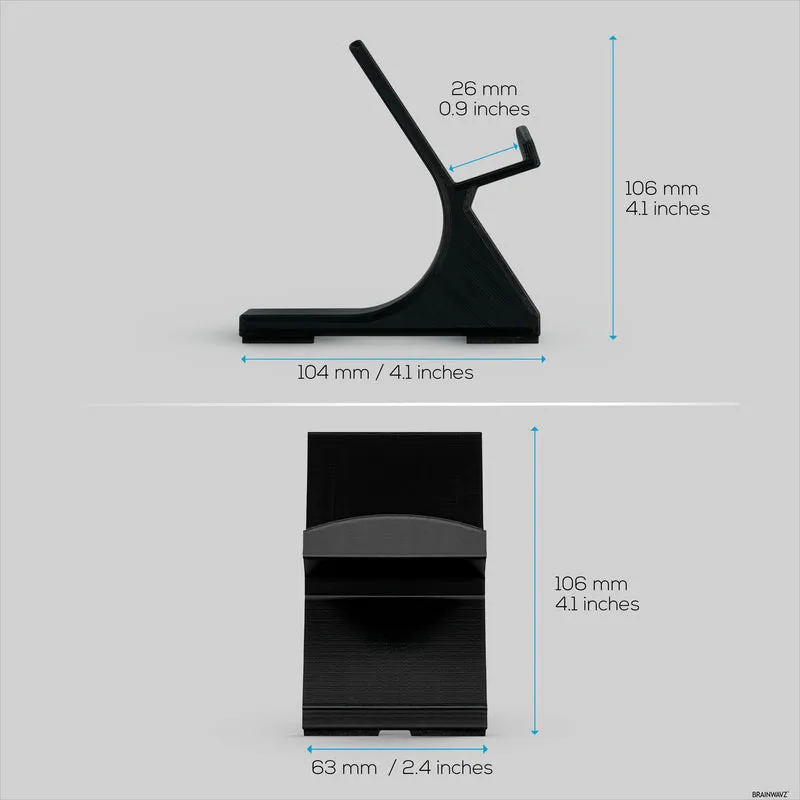 Support de bureau pour contrôleur de jeu (lot de 2) - Design universel pour Xbox ONE, PS5, PS4, PC, Steelseries, Steam et plus, réduit l'encombrement UGDS-05