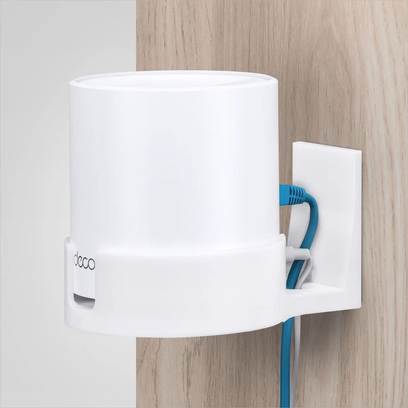 Support mural adhésif pour TP-Link Deco X15, X20, X50, X55 et X60 - Installation facile