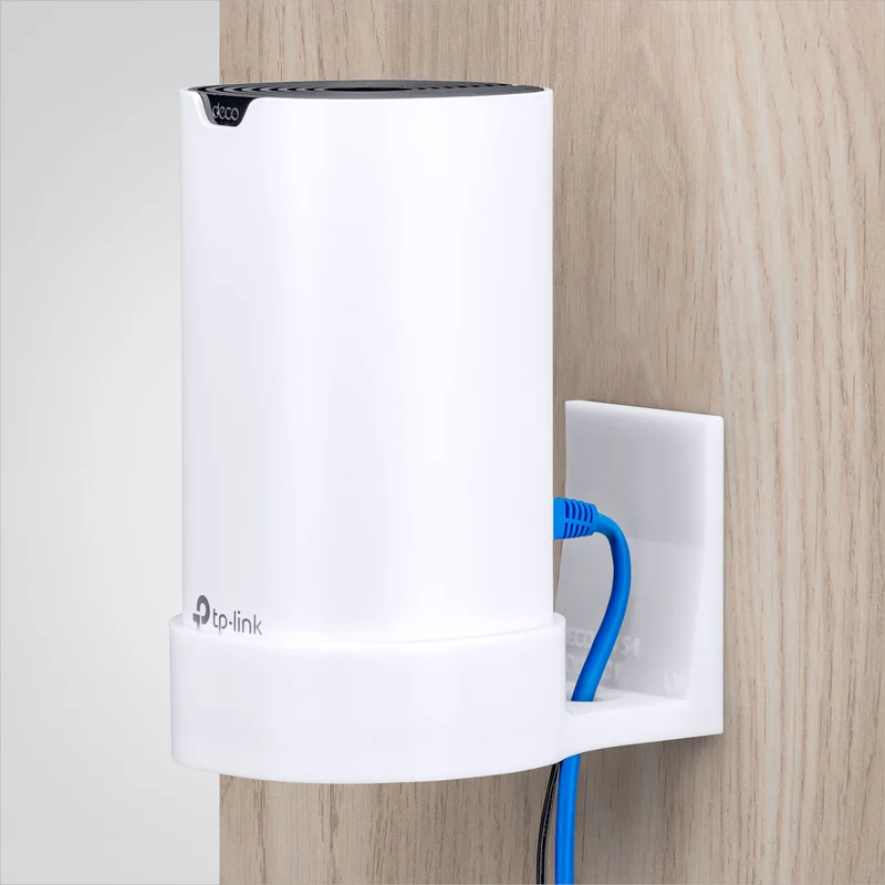 Support mural adhésif TP-link Deco M4 & S4 - Sans vis, facile à installer