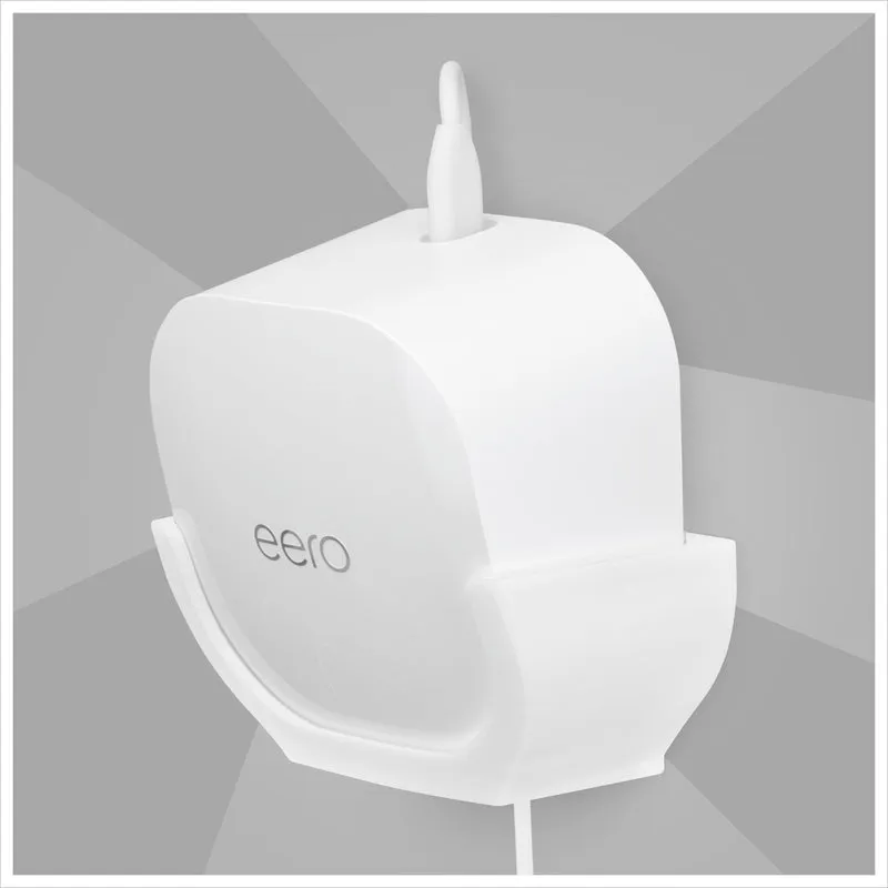 Support adhésif mural Eero 6 Mesh - Facile à installer, sans vis ni désordre (NON compatible avec Eero Pro 6 / Beacon)