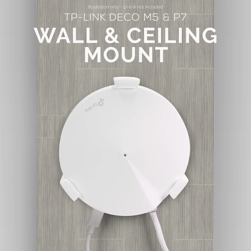 Support adhésif mural TP-Link Deco M5 et P7 (paquet de 3)