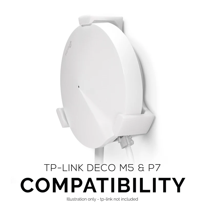 Support adhésif mural TP-Link Deco M5 et P7 (paquet de 3)