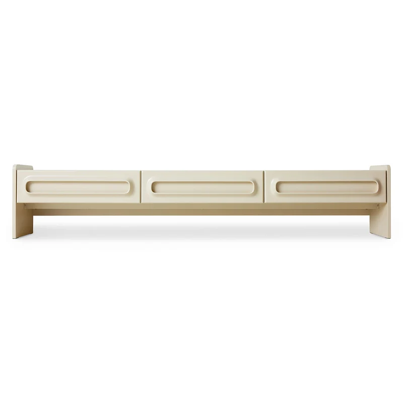 CONSOLE BASSE CRÈME