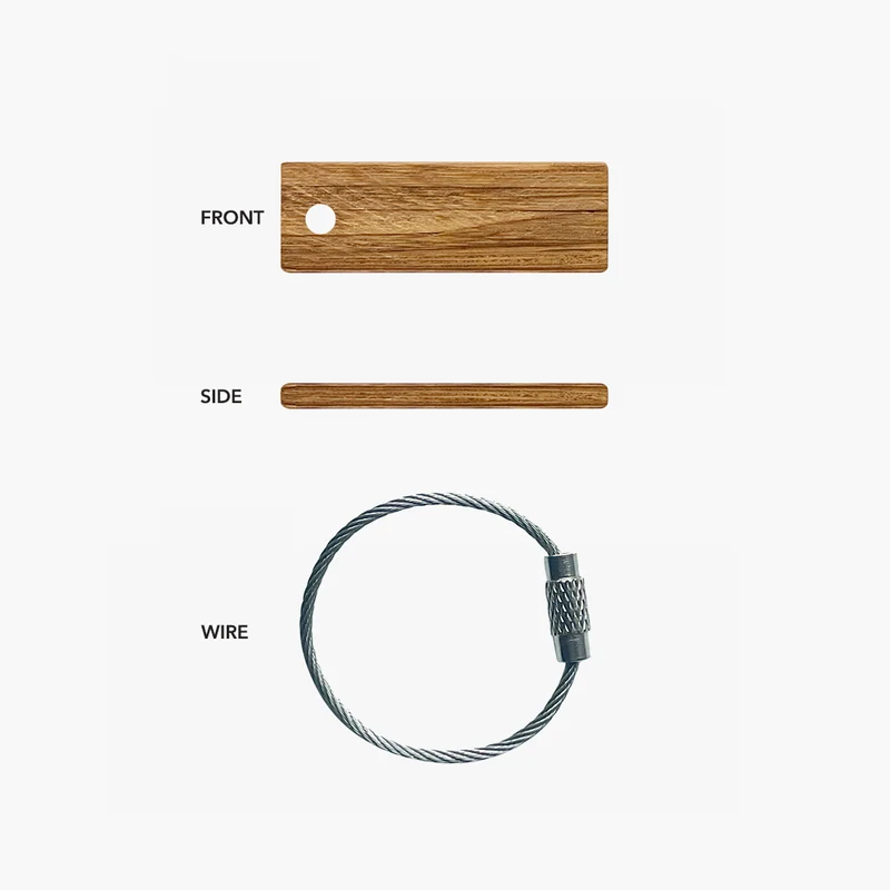 Sustainable Keychain for Partners