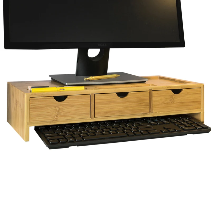 SoBuy BBF03-N Support de Moniteur Écran Ergonomique Support pour Écran d'ordinateur Universal