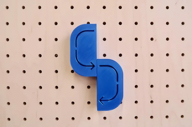 Parcours de billes mural pour pegboard – Marble Run créatif enfant