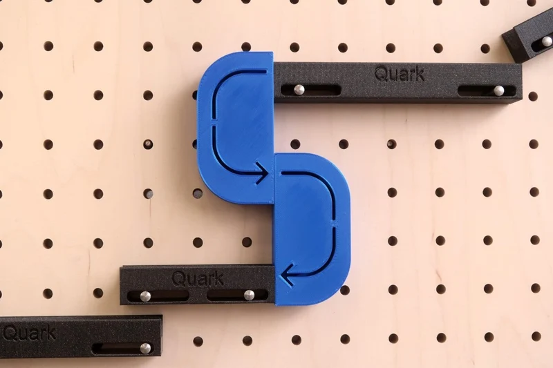 Parcours de billes mural pour pegboard – Marble Run créatif enfant