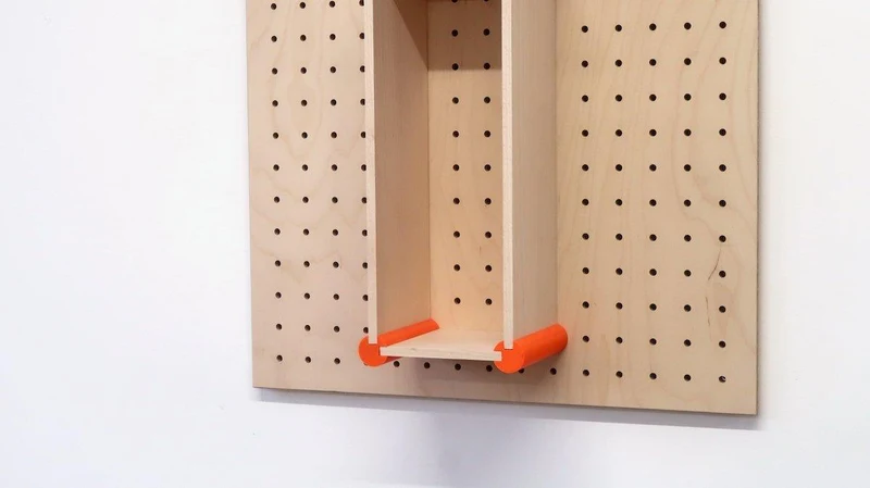 Kit de rangement XL pour pegboard – casiers muraux pour grands objets