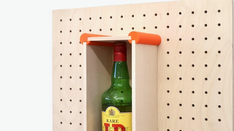 Kit de rangement XL pour pegboard – casiers muraux pour grands objets