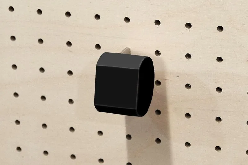 Porte-montre mural pour pegboard – support montre inox et impression 3D