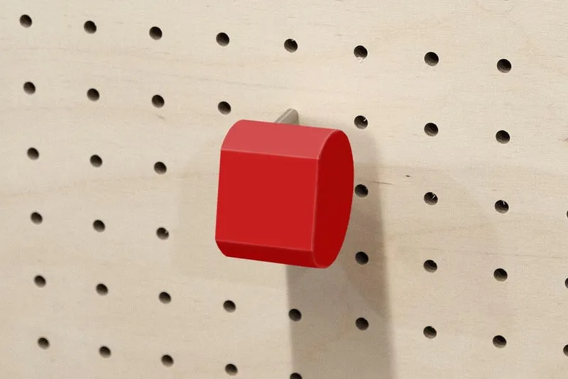 Porte-montre mural pour pegboard – support montre inox et impression 3D