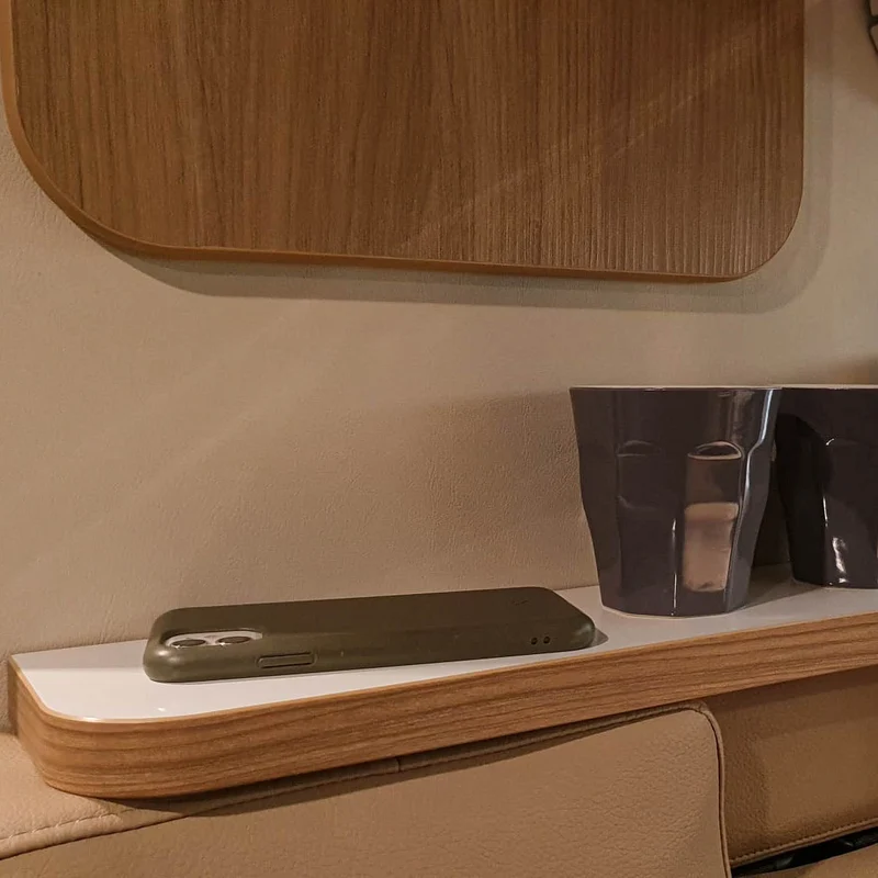 Tablette de rangement pour Adria Twin Fourgon jusqu'à 2018
